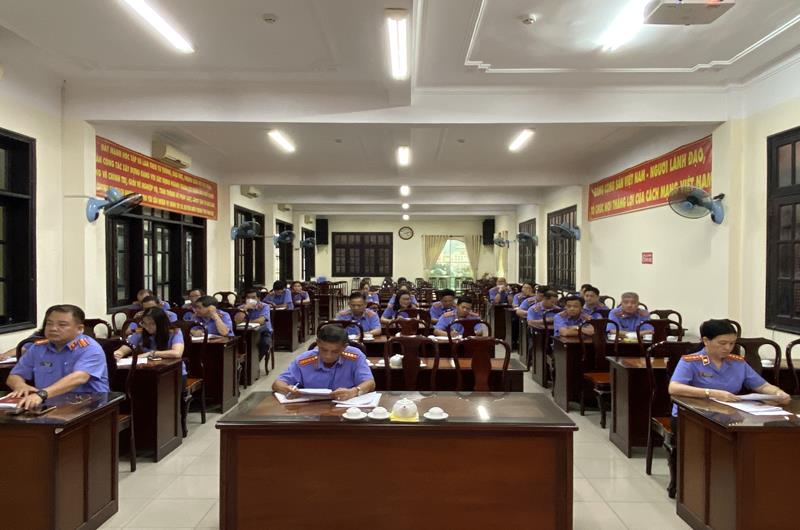 VKSND tỉnh Đồng Nai tổ chức Hội nghị cán bộ chủ chốt năm 2022