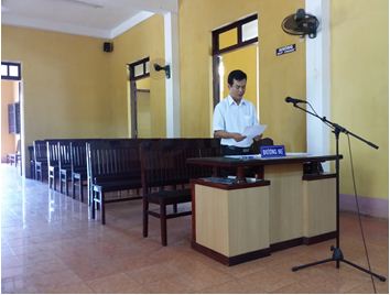Viện kiểm sát nhân dân huyện Thống Nhất tổ chức thành công phiên tòa rút kinh nghiệm