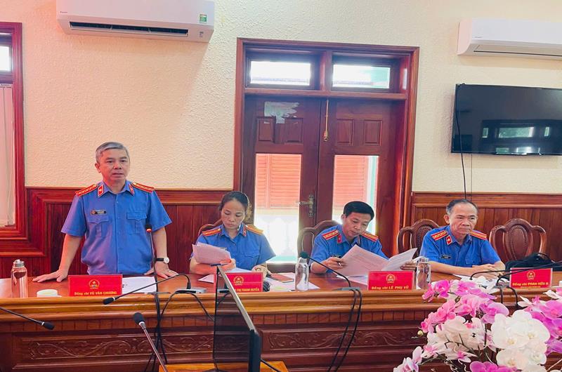 Tăng cường công tác kiểm sát việc tạm giữ, tạm giam và thi hành án hình sự trong tình hình mới.