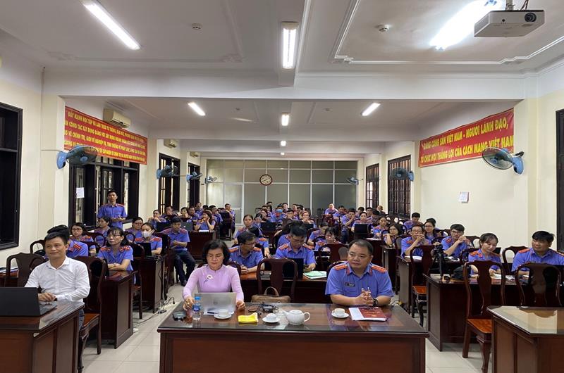 Viện kiểm sát nhân dân tỉnh Đồng Nai tổ chức tập huấn “Kỹ năng xây dựng, ứng dụng sơ đồ tư duy trong kiểm sát giải quyết vụ án hình sự, vụ án dân sự, hành chính” cho Viện KSND hai cấp