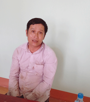 Nguyễn Anh Tú – đầu thú tại công an xã Tân Lợi