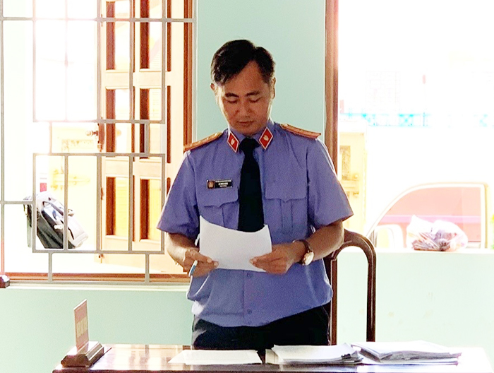 hình ảnh phiên tòa